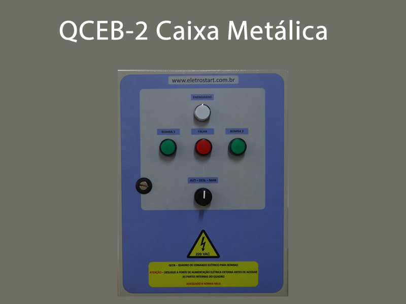 QCEB-2 Caixa Metálica<br>

